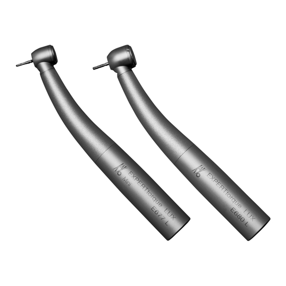 KaVo EXPERTtorque Mini E677 Manuals