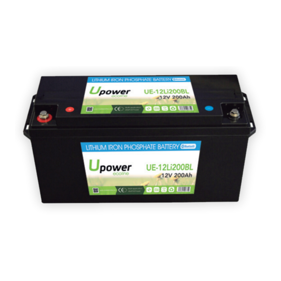 UPOWER Ecoline UE-12Li200BL Quick Start Manual
