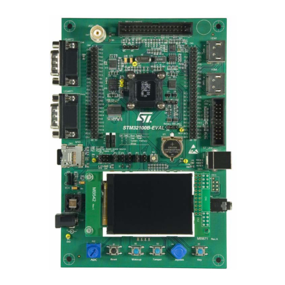 ST STM32100B-EVAL User Manual