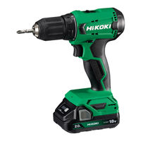 Hikoki DS18DA Handling Instructions Manual