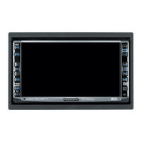 Panasonic CQVD6505U - IN-DASH DVD MONITOR Operating Instructions Manual