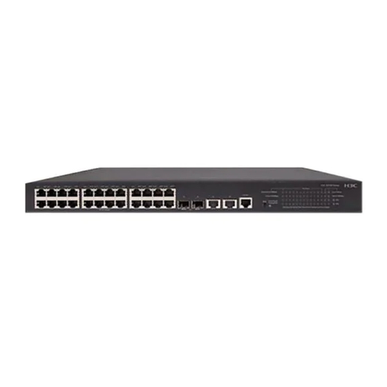 H3C S5130-28F-EI Configuration Manual