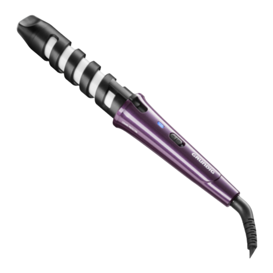 Grundig IDEAL CURL STYLER User Manual