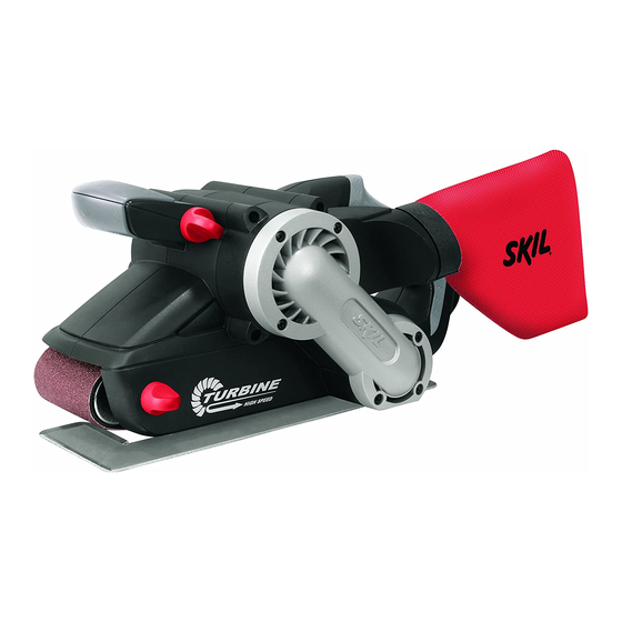 User Manuals: SKIL 7650 Belt Sander