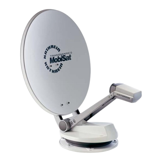 Kathrein MobiSet 4 digital CAP 900 Installation And Operating Manual