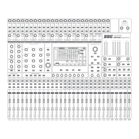 BBE MP24M Manuals
