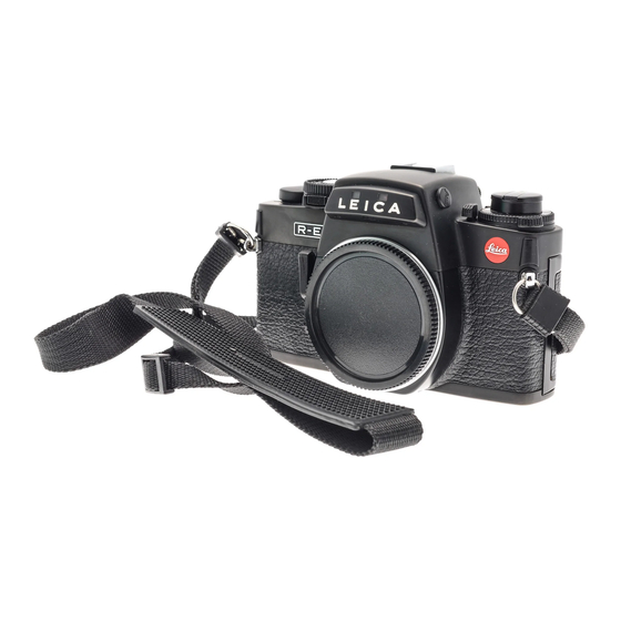 Leica R-E User Manual