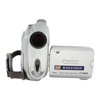 Canon ZR700 - MiniDV Camcorder With 25x Optical Zoom Instruction Manual