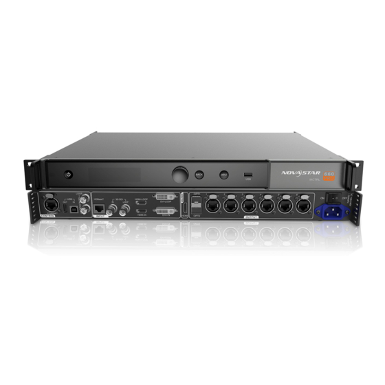 NovaStar MCTRL660 PRO User Manual