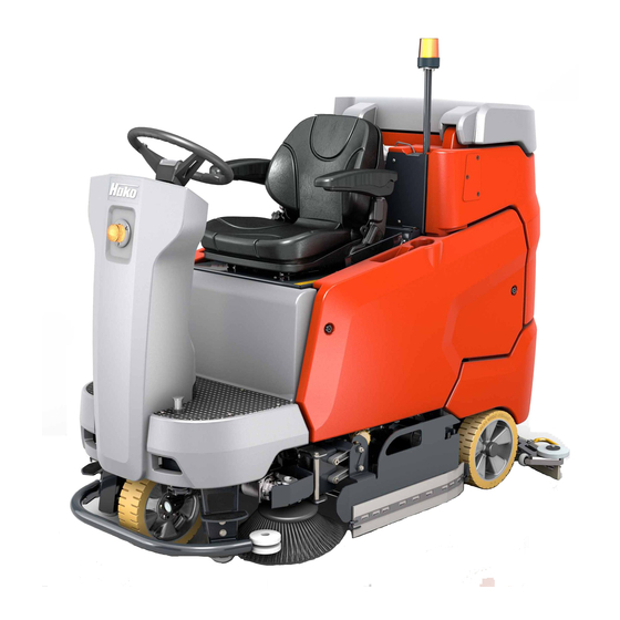 HAKO Scrubmaster B175 R Quick Start Manual