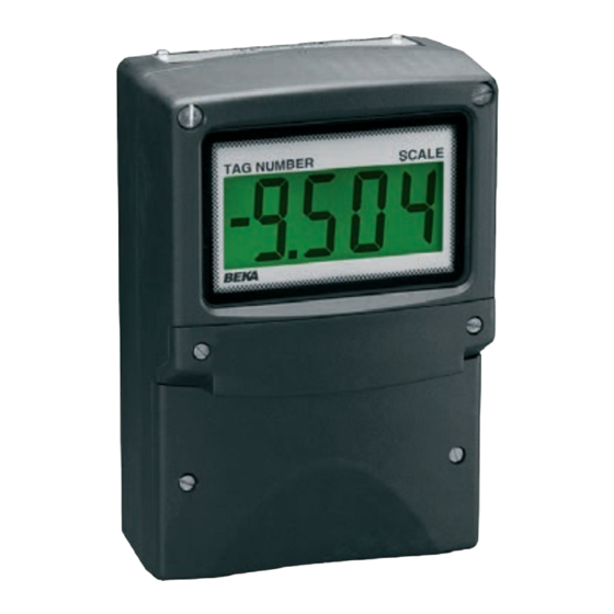 ABLE BEKA BA504E Installation & Maintenance Instructions Manual
