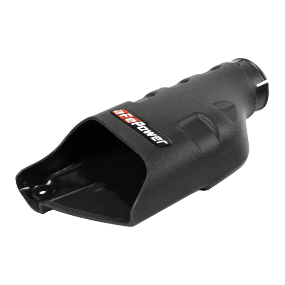 aFe Power MOMENTUM GT 50-70034S Instruction Manual