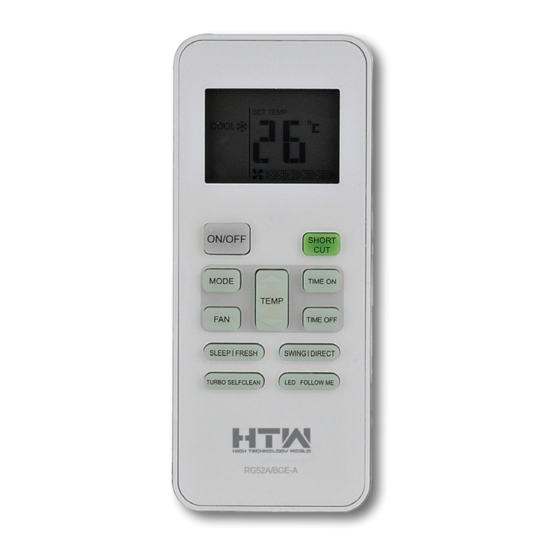 HTW -RG52 Owner's Manual