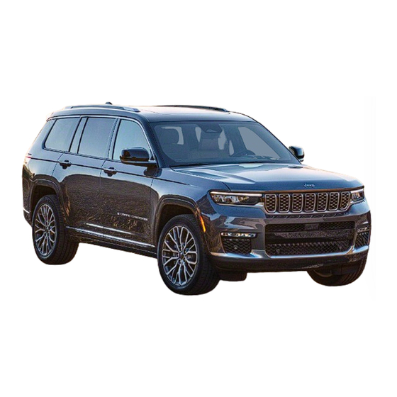 Jeep GRAND CHEROKEE 2022 Owner's Manual