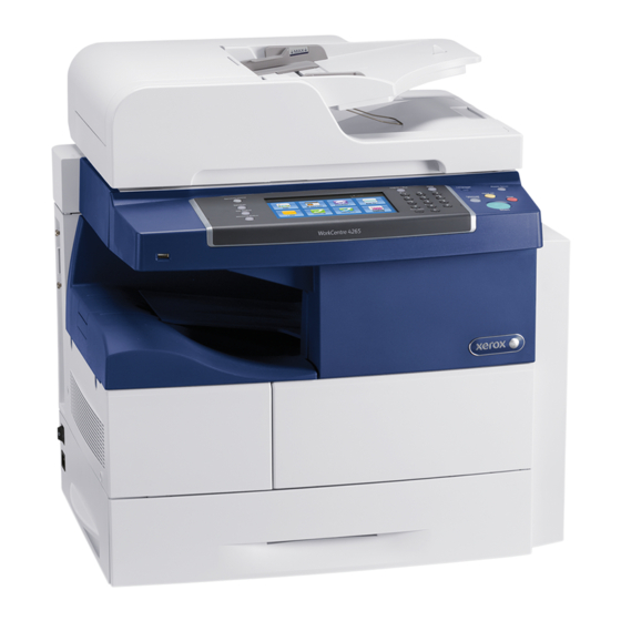 Xerox WorkCentre 4265 Quick Use Manual