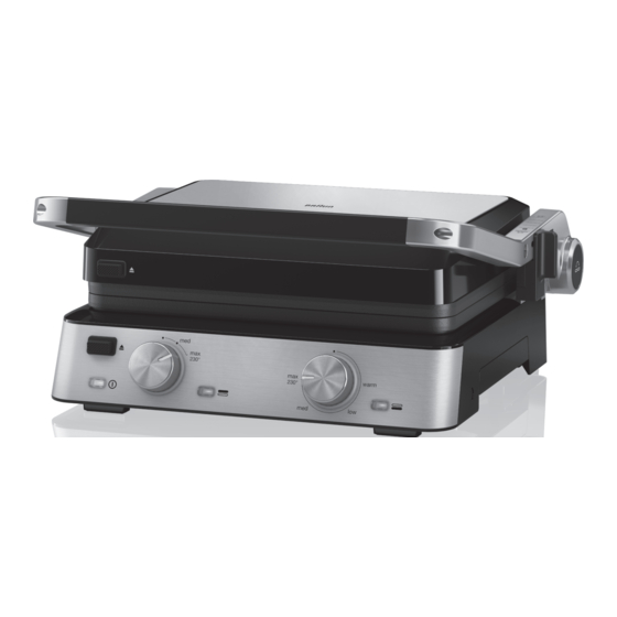 Braun MultiGrill 7 CG 7020 Manual