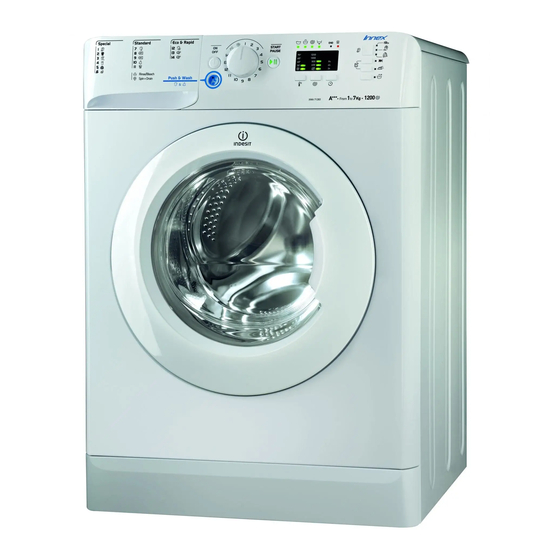 Indesit XWA 81283 Instructions For Use Manual