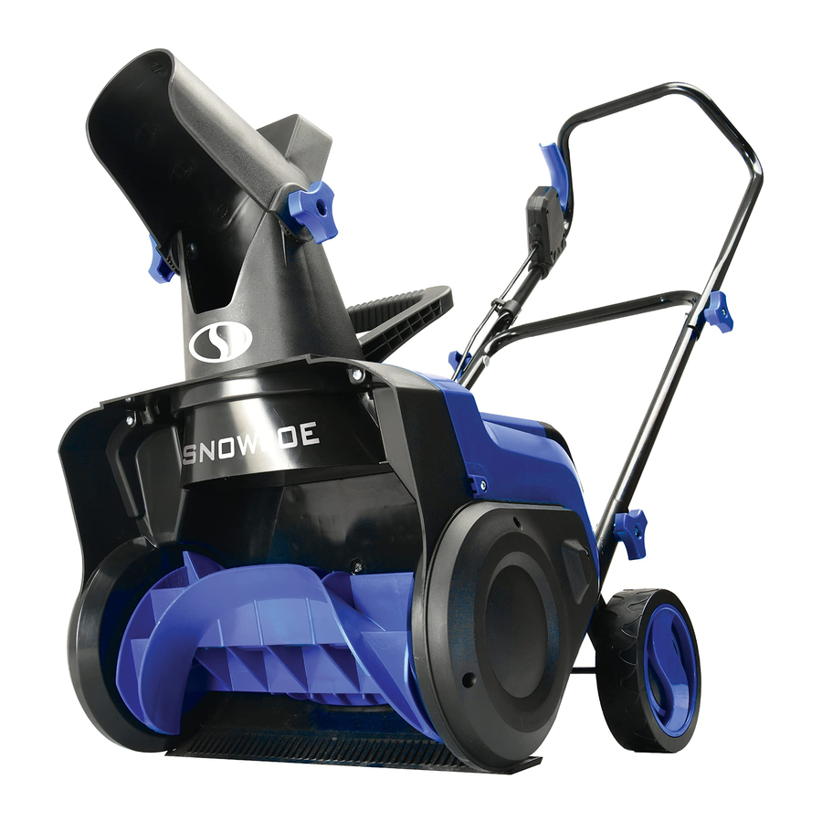 SnowJoe 24V-X2-SB15 - Cordless Snow Blower Manual