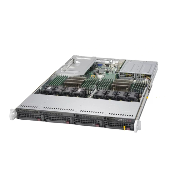 Supermicro SUPERSERVER 6018U-TR4+ User Manual