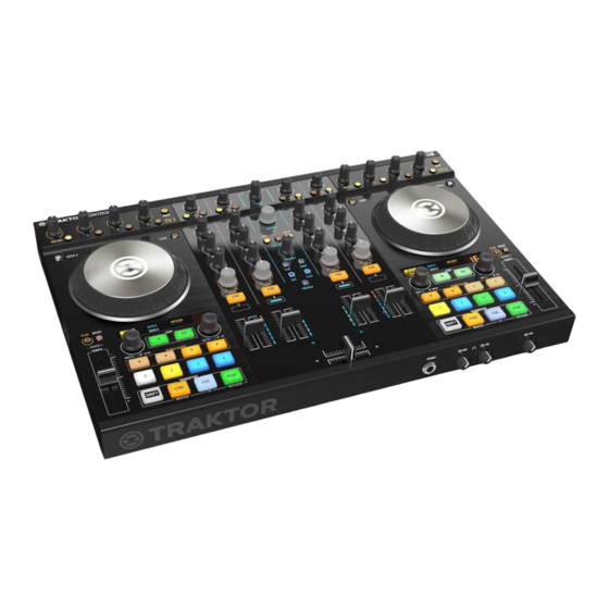 Traktor Kontrol S4 Setup Manual
