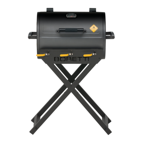 User Manuals: BORETTI Addizio Gas Barbecue