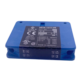 Leviton powerswitch AUXNO-NF1 Quick Start Manual
