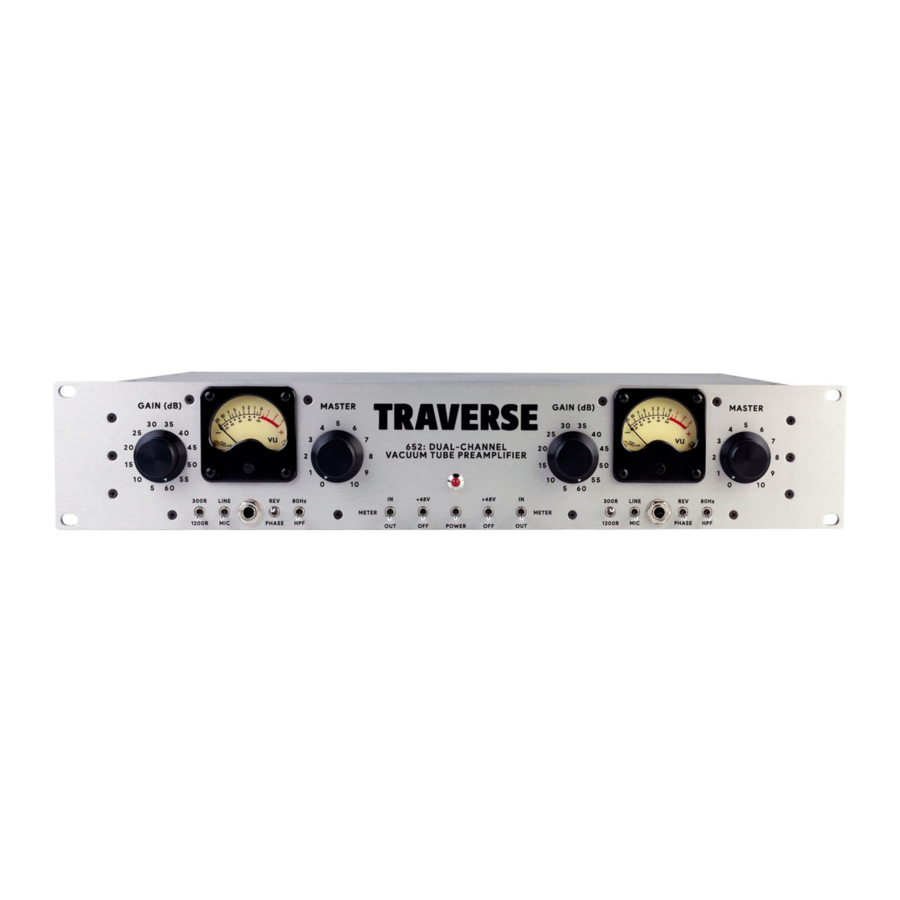 Traverse 652 User Manual