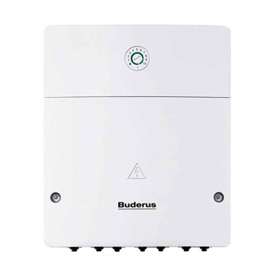 Buderus Logamatic web KM200 Installation Instructions Manual