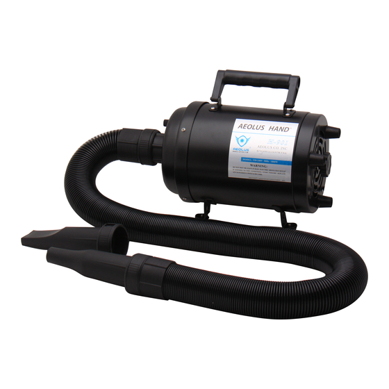 aeolus TD-901T Owner's Manual