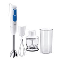 Braun MultiQuick 3 MQ 3025 WH Manual