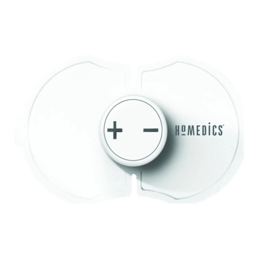 Homedics Rapid Relief HW-P105 Manual