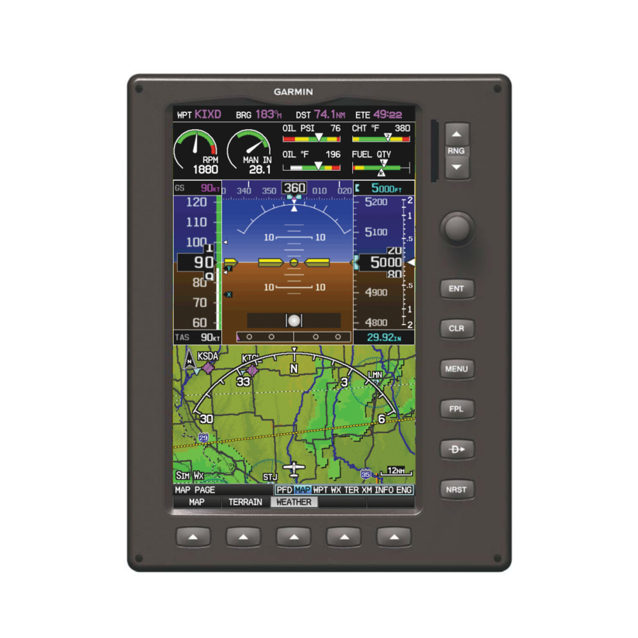 Garmin GSU 73 Installation Manual