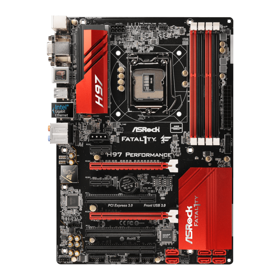 ASRock Fatal1ty H97 Performance Series Manuals