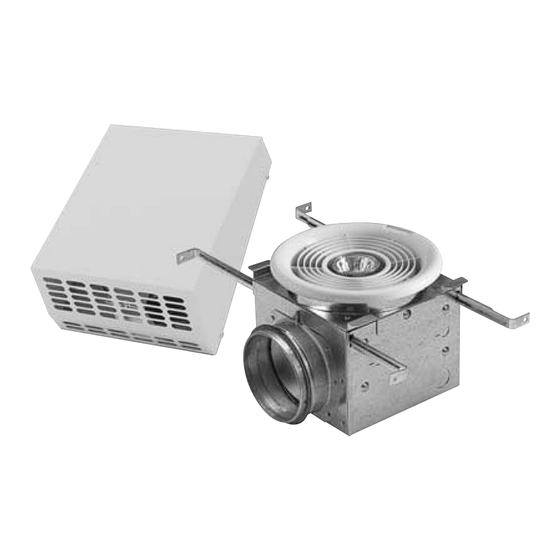 Fantech PBW110 Installation, Operation And Maintenance Manual