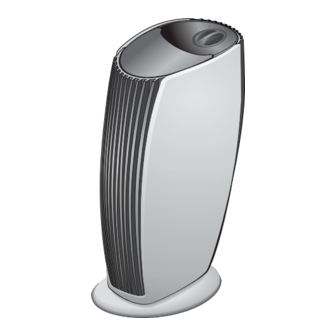 Sharper Image Ionic Breeze Instructions Manual