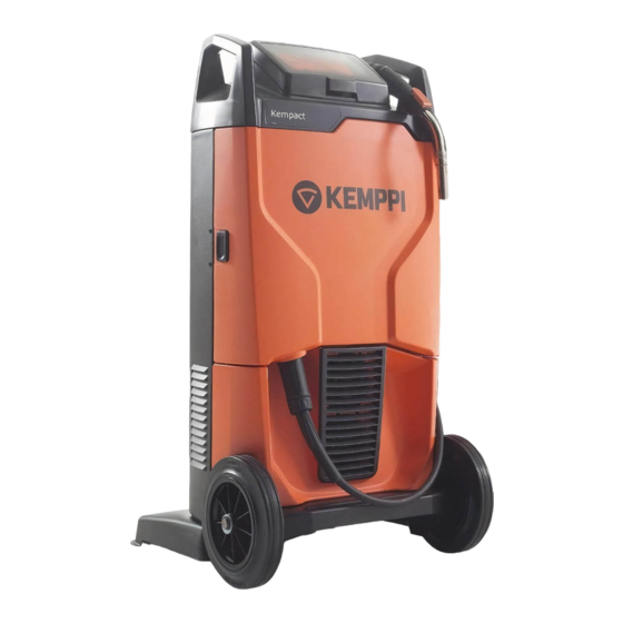 Kemppi Kempact 251R Quick Manual