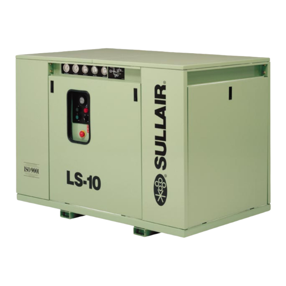 Sullair LS-10 40HP 24KT Operators Manual And Parts Lists
