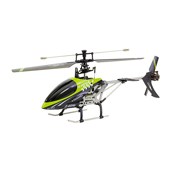 XciteRC Flybar400 Easy Toy Manuals