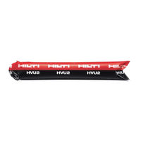 Hilti HVU2 Manual