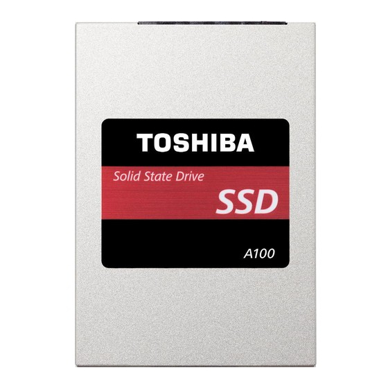 Toshiba A100 Quick Installation Manual