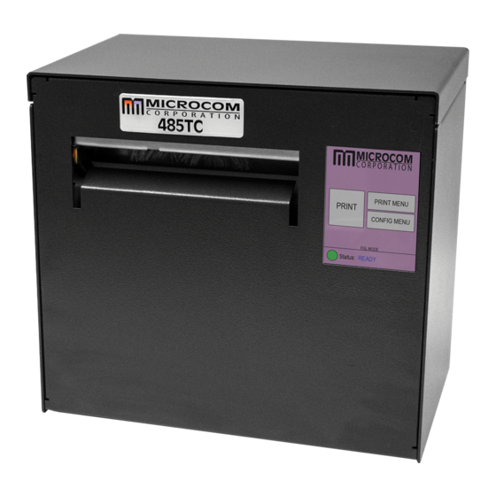 Microcom 485TC Quick Start Manual