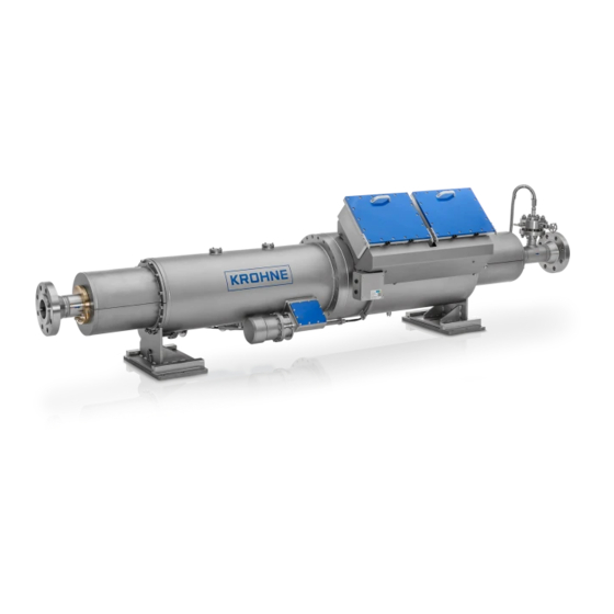 KROHNE M-PHASE 5000 Supplementary Instructions Manual