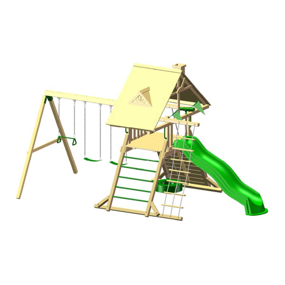 PlayNation Play Systems Ella's Castle - Wood Roof Add-On Assembly Manual