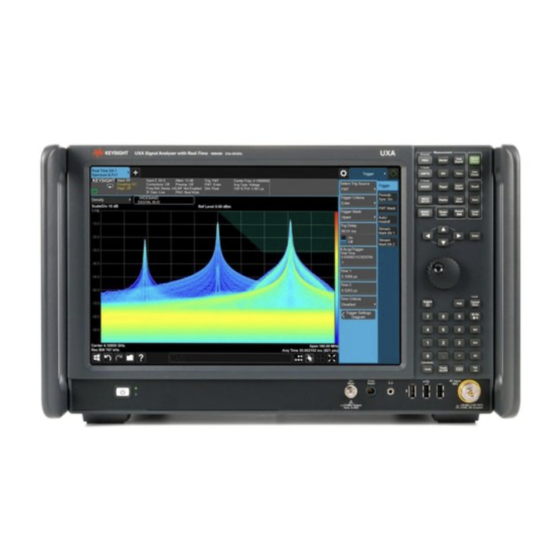 Keysight X Series Manual