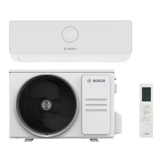 Bosch Climate Line 5000i Series Manual
