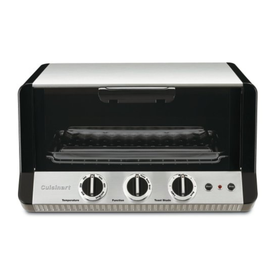 Cuisinart TOB-50 - Classic Toaster Oven Broiler Manual