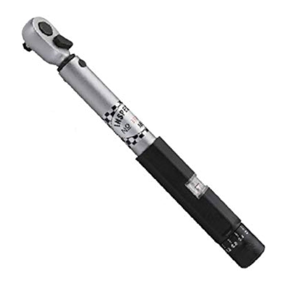 Matatakitoyo Torque Tools MIT-15N Operation Manual