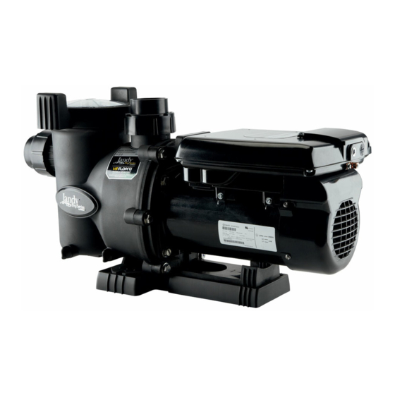 Jandy VS FloPro Installation And Operation Manual