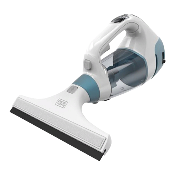 User manual Black & Decker Dustbuster (English - 4 pages)