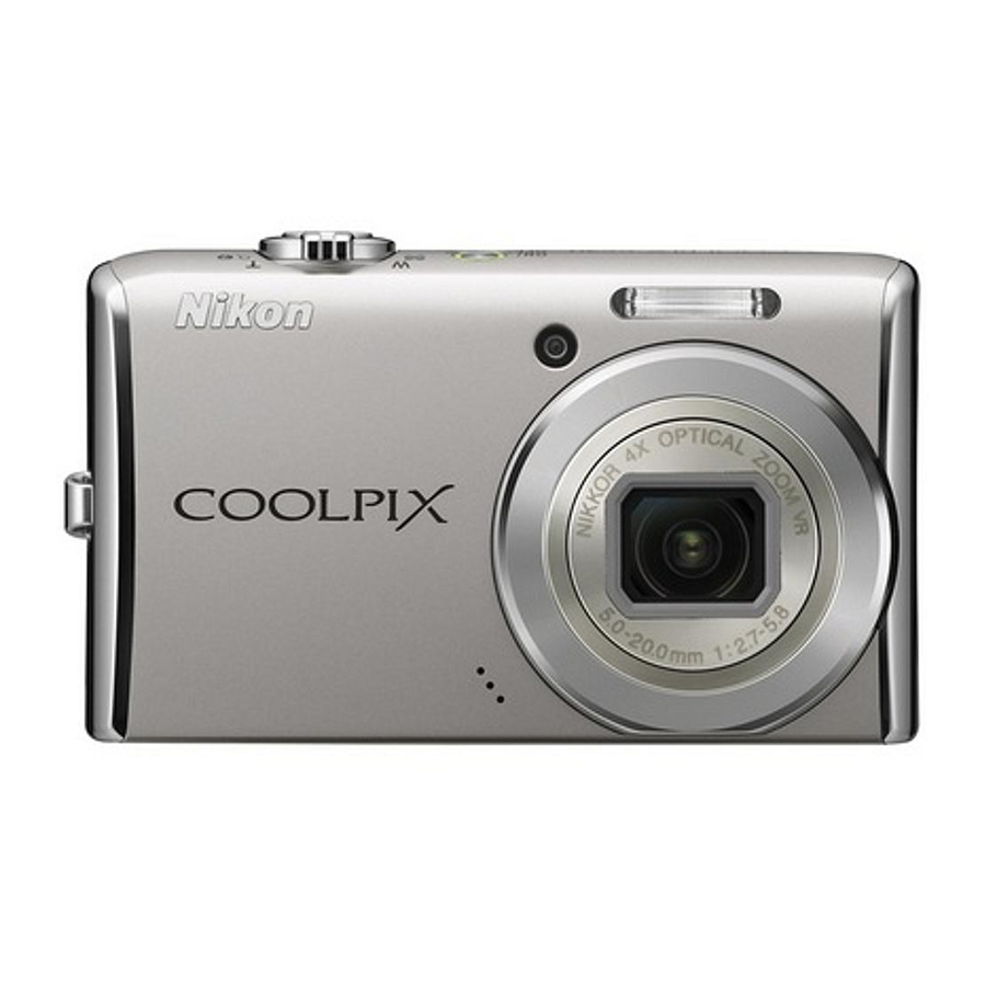 Nikon CoolPix S620 User Manual